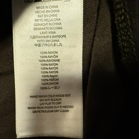 Michael Kors - Black Tank, Gold Sequined Front - Medium - Picture 5 of 5